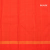 KSSMLSR42353-3-Red-Silk-Saree-With-Small-Buttas-In-Stripes-Design-And-Self-Border-blouse