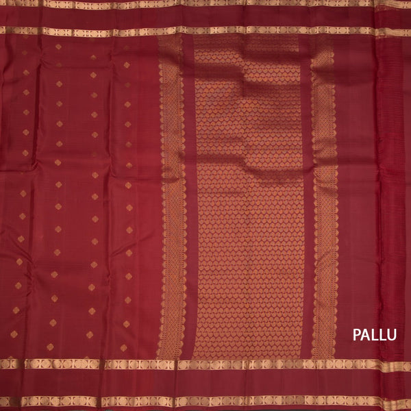 KSSMLSR42475-2-Maroon-Silk-Saree-With-Zari-Buttas-And-Rettapet-Border-pallu