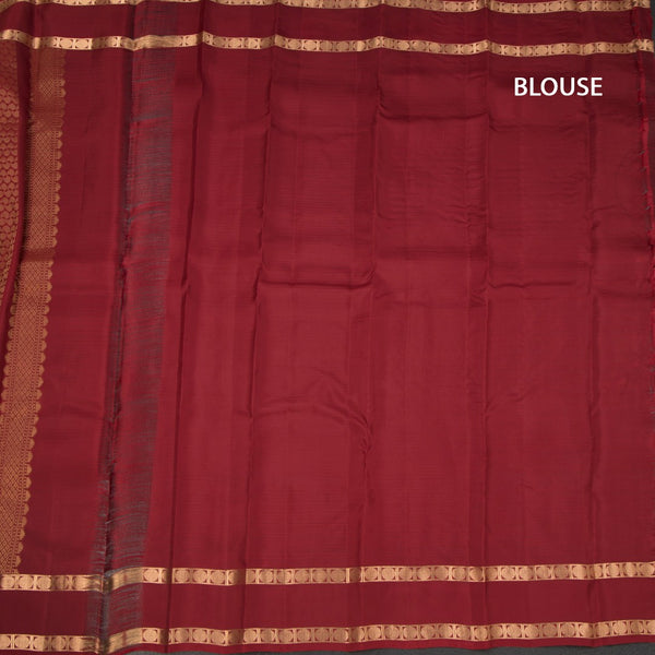 KSSMLSR42475-3-Maroon-Silk-Saree-With-Zari-Buttas-And-Rettapet-Border-blouse