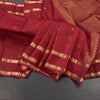 KSSMLSR42475-Maroon-Silk-Saree-With-Zari-Buttas-And-Rettapet-Border-main