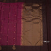 KSSMLSR42477-2-Dark-Pink-Silk-Saree-With-Zari-Buttas-And-Brown-Border-pallu