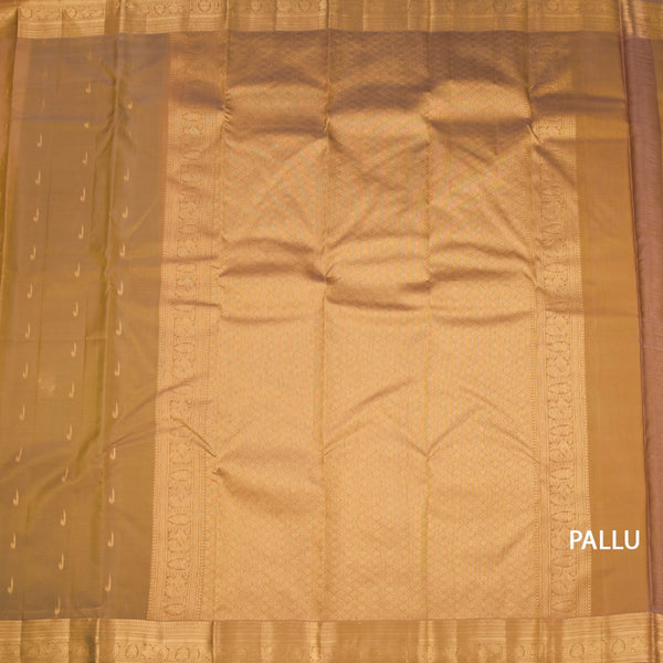 KSSMLSR42480-2-Shot-Colour-Silk-Saree-With-Zari-Buttas-And-Gold-Zari-Border-02-pallu
