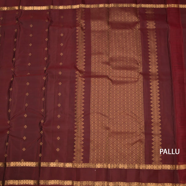 KSSMLSR42486-2-Maroon-Silk-Saree-With-Zari-Buttas-And-Rettapet-Border-02-pallu