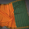 KSSRSSR42401-4-Dharwad-Cotton-Mango-Yellow-Plain-Saree-And-Zari-Border-crush