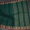 KSSRSSR42408-4-Dharwad-Cotton-Dark-Green-Plain-Saree-And-Thread-Border-crush