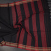 KSSRSSR42409-4-Dharwad-Cotton-Black-Plain-Saree-And-Thread-Border-crush
