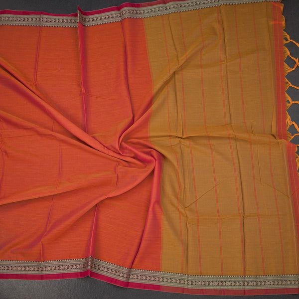 KSSRSSR42413-4-Dharwad-Cotton-Shot-Colour-Plain-Saree-And-Thread-Border-05-crush