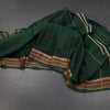KSSRSSR42416-Dharwad-Cotton-Forest-Green-Plain-Saree-And-Thread-Border-06-main