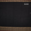 KSSRSSR42420-3-Dharwad-Cotton-Black-Plain-Saree-And-Thread-Border-02-blouse