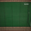 KSSRSSR42421-3-Dharwad-Cotton-Forest-Green-Plain-Saree-And-Thread-Border-03-blouse
