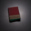 KSSRSSR42428-1-Dharwad-Cotton-Maroon-Plain-Saree-And-Thread-Border-03-fold