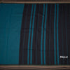 KSSRSSR42437-2-Dharwad-Cotton-Peacock-Blue-Plain-Saree-And-Temple-Border-pallu