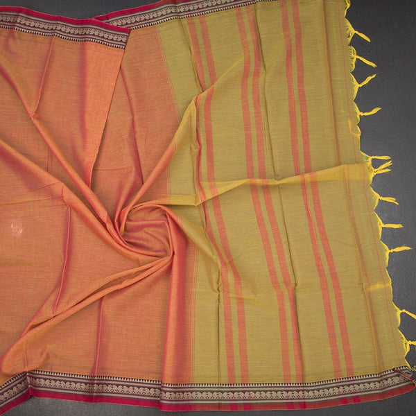 KSSRSSR42438-4-Dharwad-Cotton-Shot-Colour-Plain-Saree-And-Thread-Border-06-crush