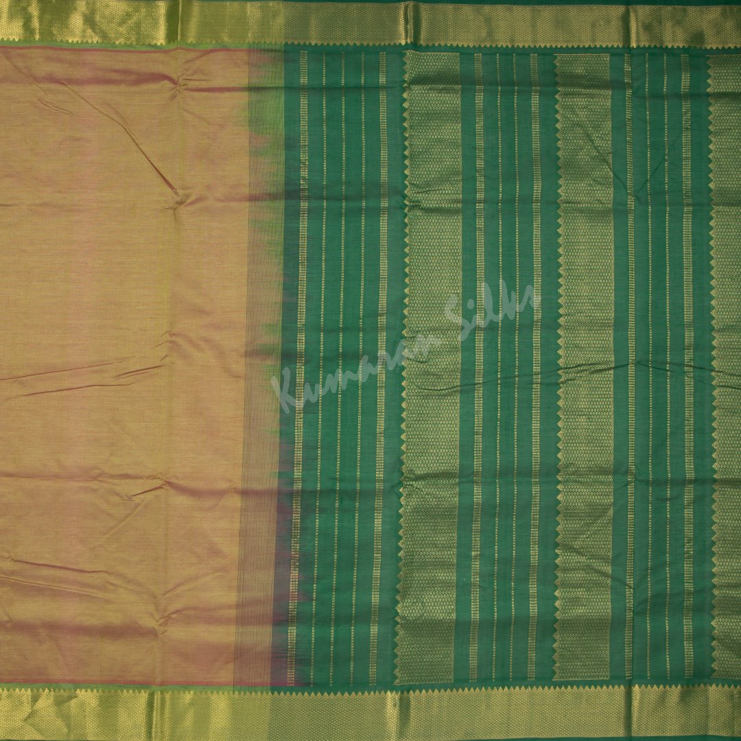 Amirthavarshini Silk Cotton Shot Colour Plain Saree 02