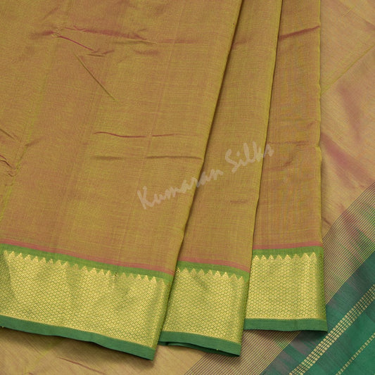 Amirthavarshini Silk Cotton Shot Colour Plain Saree 02