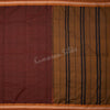 Dharwad Cotton Maroon Micro Checked Saree - Kumaran Silks