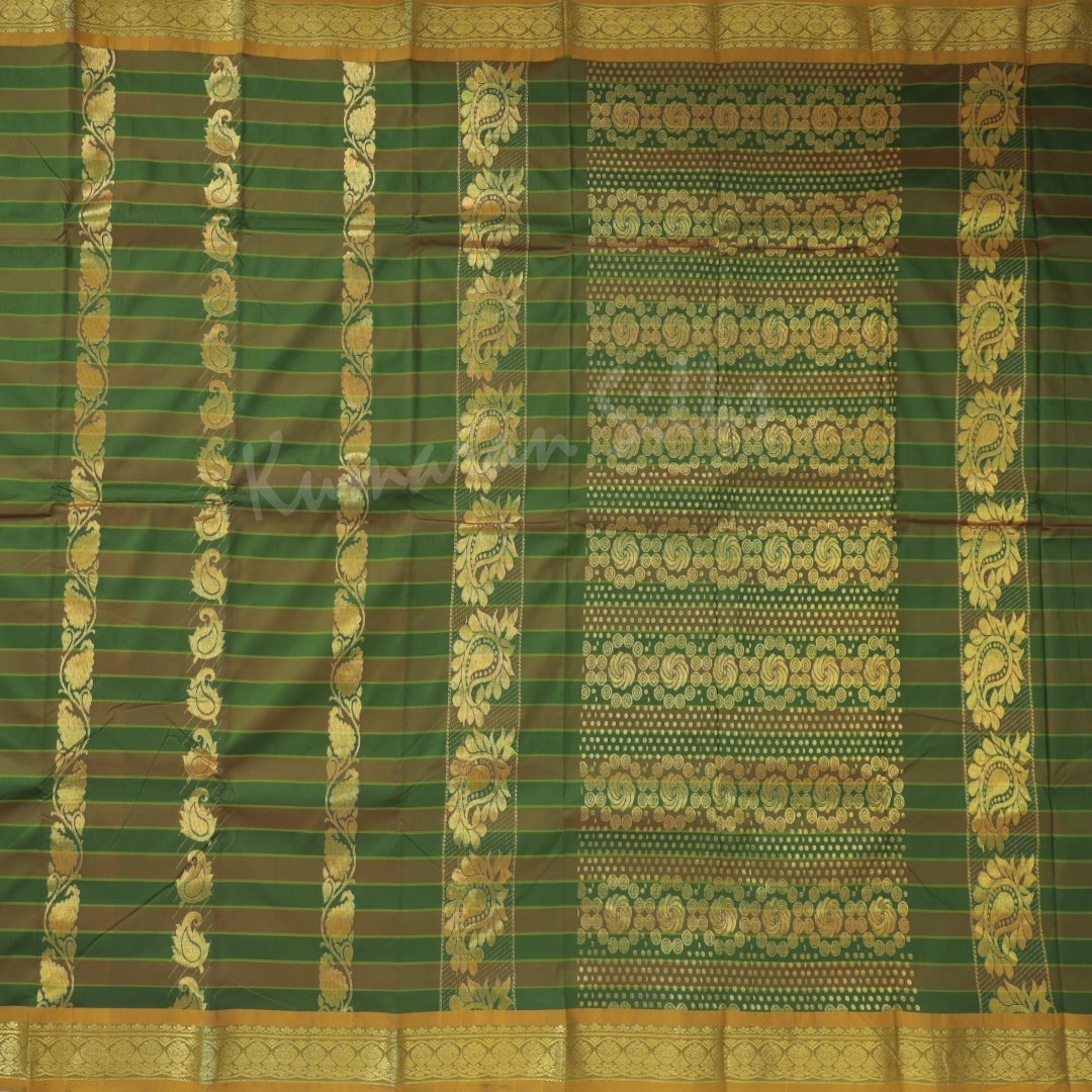 Art Silk Multi Colour Striped Saree
