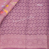 Silk Viscose Purple Floral Printed Saree - Kumaran Silks