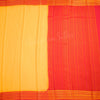 Semi Mysore Silk Plain Mango Yellow Saree 10 - Kumaran Silks