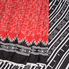 Mul Mul Cotton Red Printed Saree 06