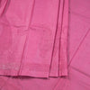 Semi Tussar Dak Pink Thread Work Saree