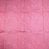Semi Tussar Flamingo Pink Thread Work Saree