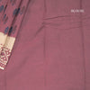 Sungudi Cotton Rouge Pink Printed Saree
