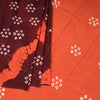 Mul Mul Cotton Maroon Printed Saree 03