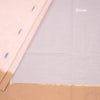 Baby Pink Negamam Cotton Thread Embossed Saree