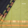 Silk Cotton Black Zari Worked Saree 06