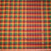 9 Yards Multi Colour Chettinad Cotton Checked Saree And Simple Thread Border Without Blouse 06