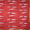 Mul Mul Cotton Red Printed Saree 09