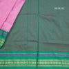 Kalyani Cotton Pink Saree With Zari Buttas And Contrast Border