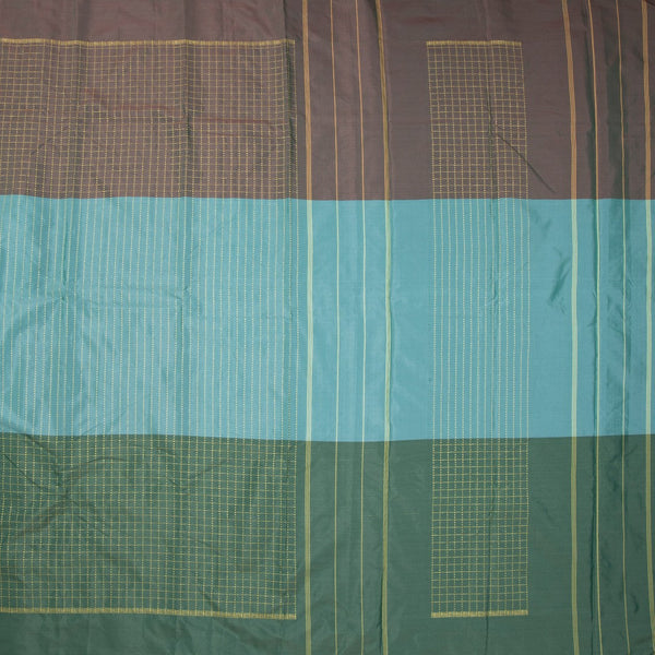 Tricolor Art Silk Saree Borderless Saree 03