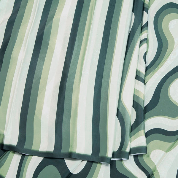 Faux Crepe Multi Colour Printed Saree 21