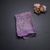 Chiffon Lavender Printed Saree