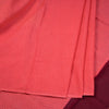 Sungudi Cotton Dark Peach Printed Saree Without Blouse 03