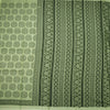 Chanderi Cotton Light Green Printed Saree 02