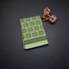 Chanderi Cotton Light Green Printed Saree 02