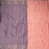 Semi Soft Silk Purple Thread Work Saree With Zari Buttas 02