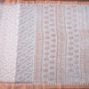Chanderi Cotton White Printed Saree