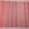 Chanderi Cotton Light Pink Printed Saree 03