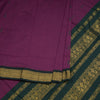 Kalyani Cotton Purple Saree With Small Buttas And Zari Border