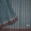 Bengali Cotton Dark Green Thread Work Saree