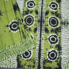 Mul Mul Cotton Parrot Green Shibori Printed Saree - Kumaran Silks