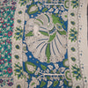 Kalamkari Cotton Silk Green Printed Saree