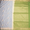 Semi Soft Silk Grey Zari Worked Saree 03