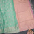 Semi Soft Silk Mint Green Zari Worked Saree 04