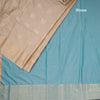 Semi Soft Silk Sandal Zari Worked Saree