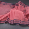 Bengal Cotton Rose Pink Plain Saree